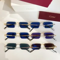 $60.00 USD Cartier AAA Quality Sunglassess #1415350