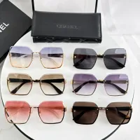 $60.00 USD Chanel AAA Quality Sunglasses #1415407
