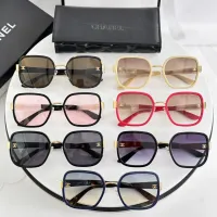 $64.00 USD Chanel AAA Quality Sunglasses #1415420