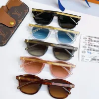 $60.00 USD Louis Vuitton AAA Quality Sunglasses #1415510