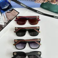 $56.00 USD Gucci AAA Quality Sunglasses #1415965