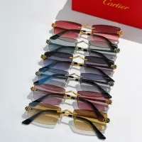 $60.00 USD Cartier AAA Quality Sunglassess #1415985