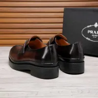$100.00 USD Prada Leather Shoes For Men #1416116