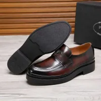 $100.00 USD Prada Leather Shoes For Men #1416116