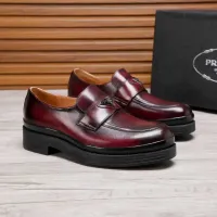 $100.00 USD Prada Leather Shoes For Men #1416117