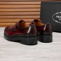 $100.00 USD Prada Leather Shoes For Men #1416117