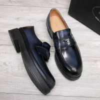 $100.00 USD Prada Leather Shoes For Men #1416118