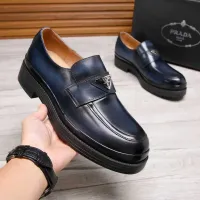 $100.00 USD Prada Leather Shoes For Men #1416118