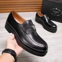 $100.00 USD Prada Leather Shoes For Men #1416119