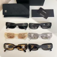 $68.00 USD Chanel AAA Quality Sunglasses #1416377