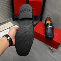 $98.00 USD Salvatore Ferragamo Leather Shoes For Men #1416443