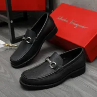 $98.00 USD Salvatore Ferragamo Leather Shoes For Men #1416444
