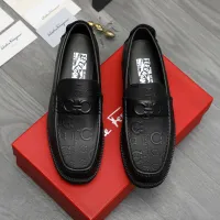 $98.00 USD Salvatore Ferragamo Leather Shoes For Men #1416446