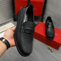 $98.00 USD Salvatore Ferragamo Leather Shoes For Men #1416446