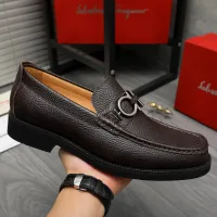 $96.00 USD Salvatore Ferragamo Leather Shoes For Men #1416536