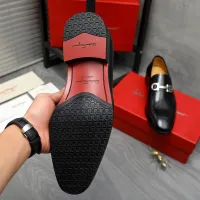 $88.00 USD Salvatore Ferragamo Leather Shoes For Men #1416544