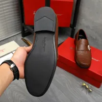 $88.00 USD Salvatore Ferragamo Leather Shoes For Men #1416546