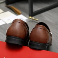 $88.00 USD Salvatore Ferragamo Leather Shoes For Men #1416546