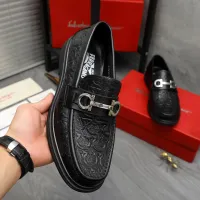 $88.00 USD Salvatore Ferragamo Leather Shoes For Men #1416551