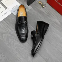 $88.00 USD Salvatore Ferragamo Leather Shoes For Men #1416555