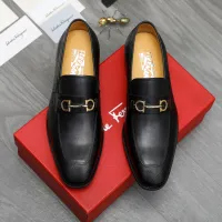 $88.00 USD Salvatore Ferragamo Leather Shoes For Men #1416558