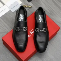 $88.00 USD Salvatore Ferragamo Leather Shoes For Men #1416562