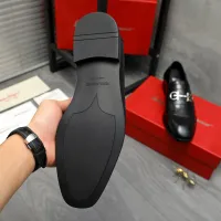 $88.00 USD Salvatore Ferragamo Leather Shoes For Men #1416565