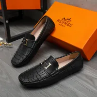 $76.00 USD Hermes Leather Shoes For Men #1416938