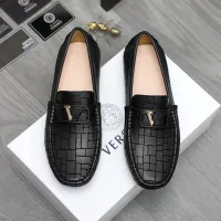 $76.00 USD Versace Leather Shoes For Men #1416939