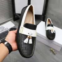 $76.00 USD Versace Leather Shoes For Men #1416941