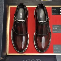 $105.00 USD Christian Dior Leather Shoes For Men #1417126