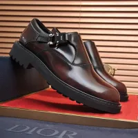 $105.00 USD Christian Dior Leather Shoes For Men #1417126