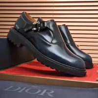 $105.00 USD Christian Dior Leather Shoes For Men #1417127