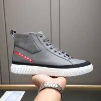 $85.00 USD Prada High Top Shoes For Men #1417143