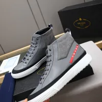$85.00 USD Prada High Top Shoes For Men #1417143