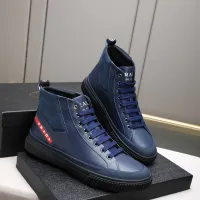 $85.00 USD Prada High Top Shoes For Men #1417144