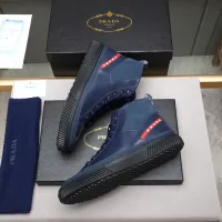 $85.00 USD Prada High Top Shoes For Men #1417144