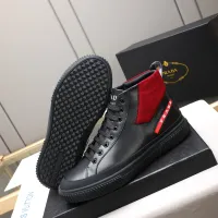 $85.00 USD Prada High Top Shoes For Men #1417145