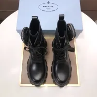 $125.00 USD Prada Boots For Women #1417157