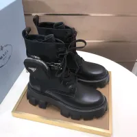 $125.00 USD Prada Boots For Women #1417157