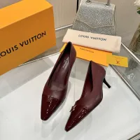 $118.00 USD Louis Vuitton High-Heeled Shoes For Women #1417550
