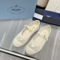 $122.00 USD Prada Flat Shoes For Women #1417564