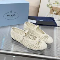 $122.00 USD Prada Flat Shoes For Women #1417564