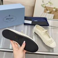 $122.00 USD Prada Flat Shoes For Women #1417564
