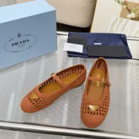 $122.00 USD Prada Flat Shoes For Women #1417565
