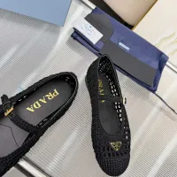 $122.00 USD Prada Flat Shoes For Women #1417566