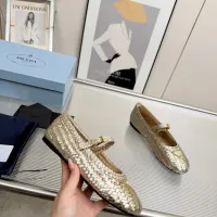$140.00 USD Prada Flat Shoes For Women #1417567