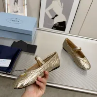 $140.00 USD Prada Flat Shoes For Women #1417567
