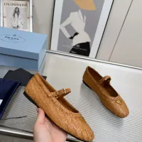 $140.00 USD Prada Flat Shoes For Women #1417568