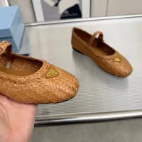 $140.00 USD Prada Flat Shoes For Women #1417568